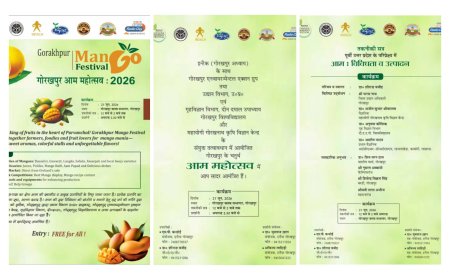 गोरखपुर आम महोत्सव 2026: पूर्वांचल की पारंपरिक आम प्रजातियों के संरक्षण की पहल