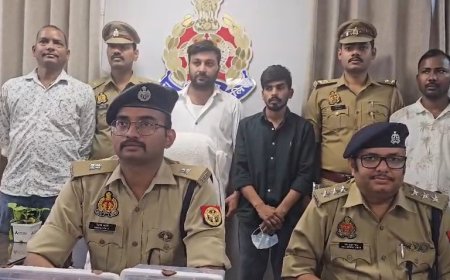 गोरखपुर में फर्जी बैंक अधिकारी बनकर ठगी करने वाला गिरोह पकड़ा गया, दो आरोपी गिरफ्तार