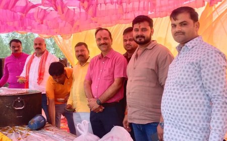 आठवें एवं अंतिम बड़े मंगल पर क्षेत्रभर में सजे भंडारे, श्रद्धालुओं ने ग्रहण किया प्रसाद