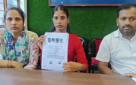 देवरिया में पूर्व ग्राम प्रधान पर जमीन हड़पने का आरोप, युवती ने मुख्यमंत्री से लगाई न्याय की गुहार