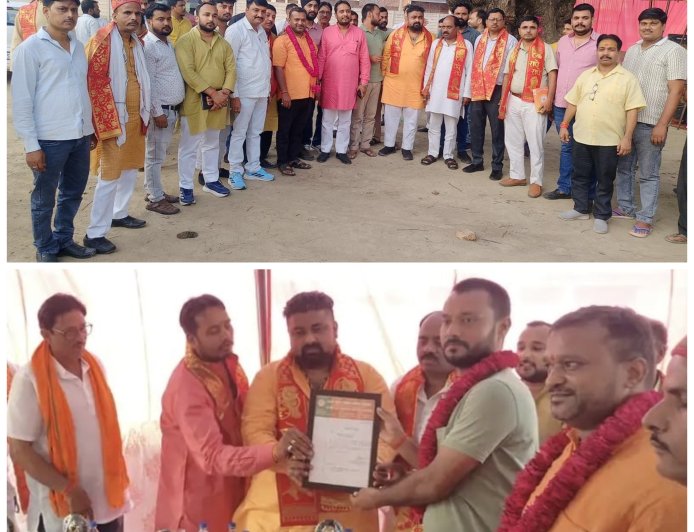 उत्तर प्रदेश व्यापार संगठन का हुआ रामनगर में गठन,नगर  अध्यक्ष विवेक शुक्ला बने तो महामंत्री शुभम जायसवाल प्रदेश सरकार के मंत्री नितिन अग्रवाल हैं संगठन के प्रदेश अध्यक्ष
