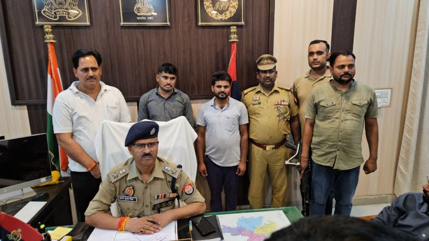 प्रशिक्षित स्नातक परीक्षा (टी.जी.टी.) में सेंधमारी की कोशिश करने वाले 02 अभियुक्त गिरफ्तार