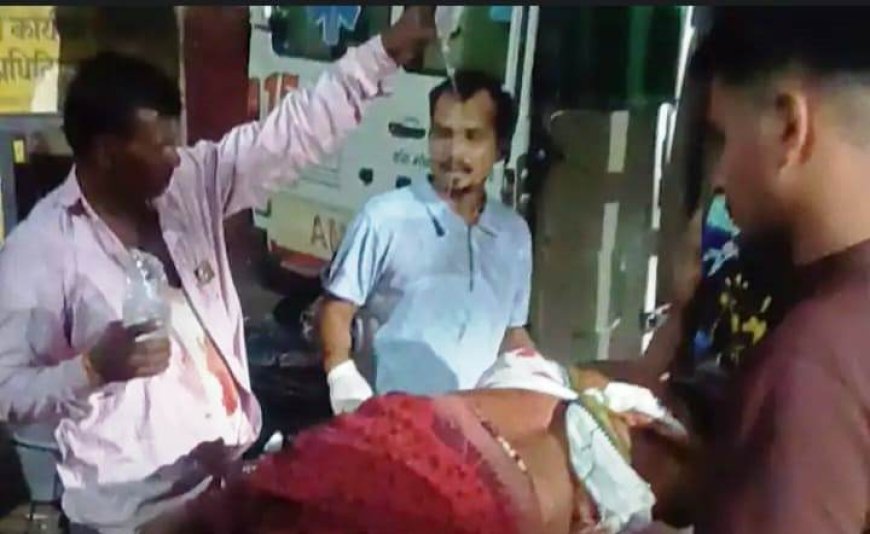 400 रुपये के विवाद में खूनी संघर्ष, धारदार हथियार से हमला
