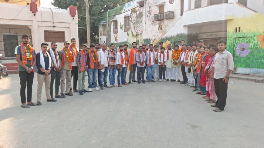 अखिल भारतीय विद्यार्थी परिषद बाराबंकी नगर इकाई का गठन, जयशिव त्रिपाठी बने नगर मंत्री