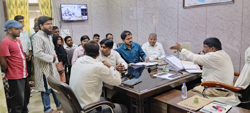 सम्पूर्ण समाधान दिवस में  आयी 14 शिकायतों में 4 शिकायतों का   कैम्प में   कर दिया गया  निस्तारण