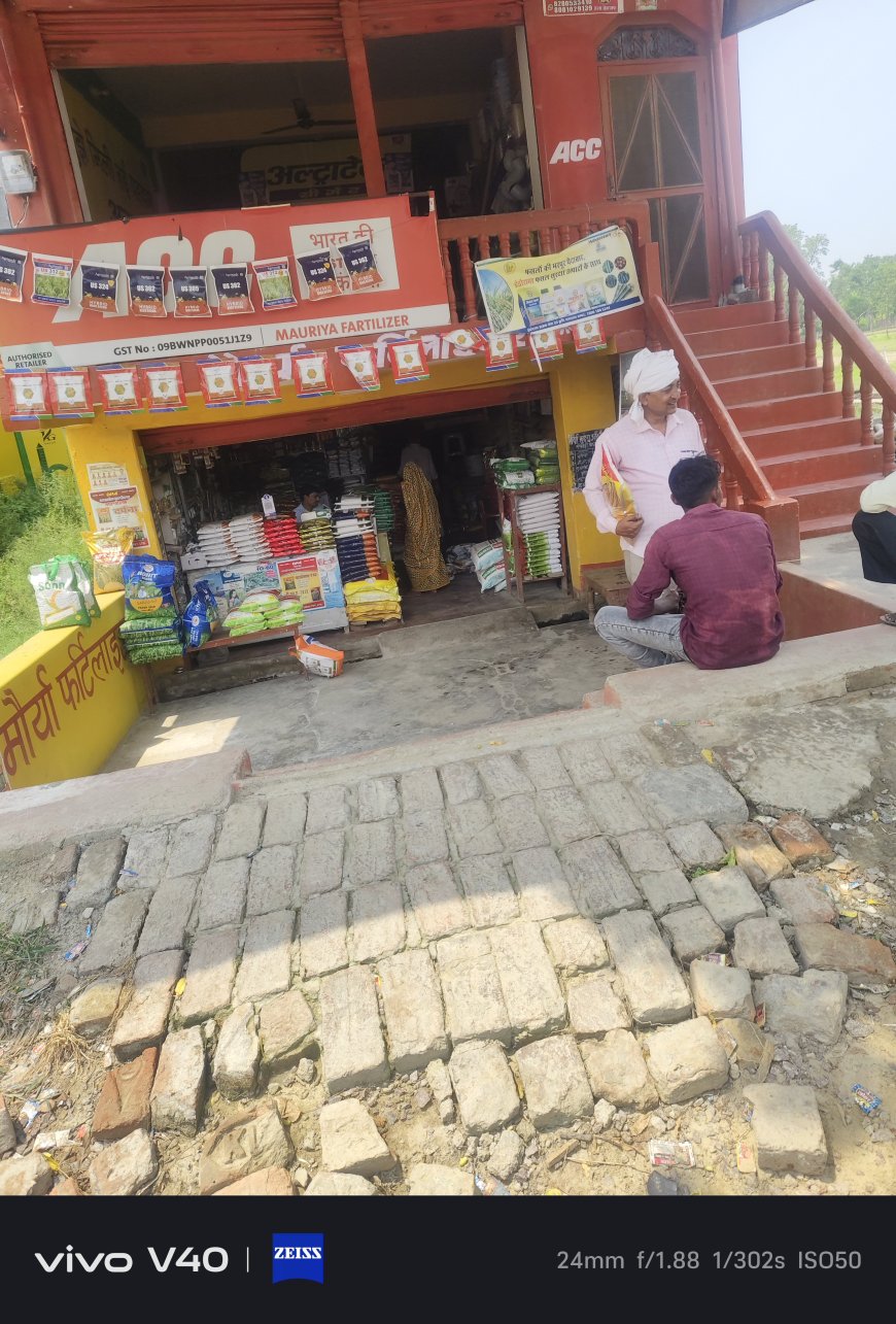 यूरिया खाद की ओवररेटिंग का खेल जारी, किसानों से निर्धारित मूल्य से अधिक वसूली का आरोप; कई दुकानों पर ₹500 से ₹530 प्रति बोरी बिक्री की शिकायत, कार्रवाई की मांग तेज।