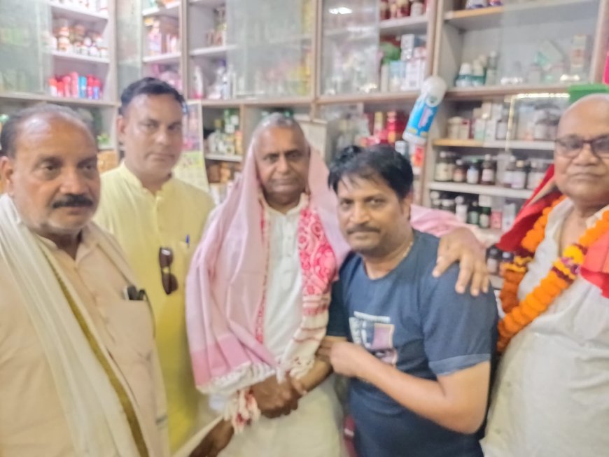 प्रबुद्ध नागरिक सम्मान अभियान के तहत सांसद देवेंद्र सिंह भोले का रनिया दौरा, समाजसेवी राजू सिंह चौहान का किया सम्मान