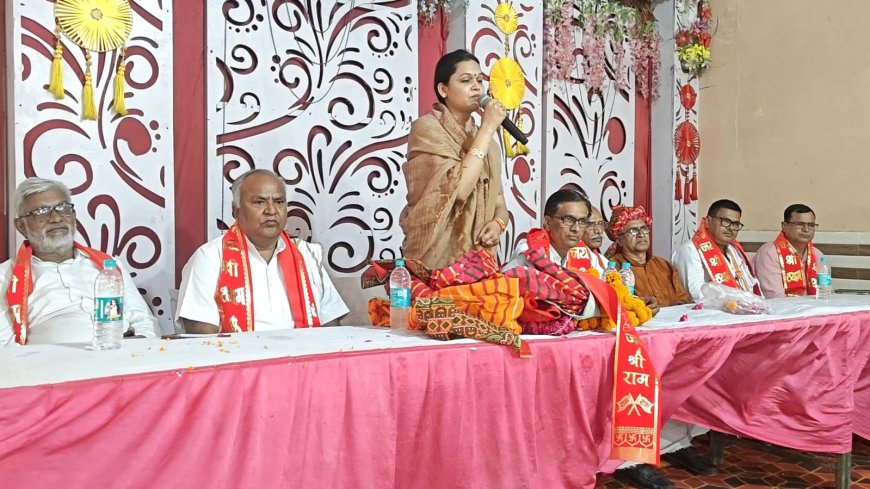 महाराणा प्रताप प्रतिमा अनावरण समारोह को लेकर तैयारियाँ ज़ोरों पर, राघव मैरिज होम में बैठक कर जिलापंचायत अध्यक्ष ने दिया निमंत्रण