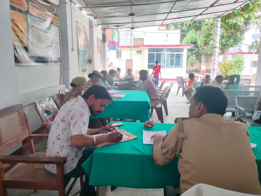 समाधान दिवस में पहुंचे नौ मामले, जांच के लिए राजस्व एवं पुलिस टीम रवाना