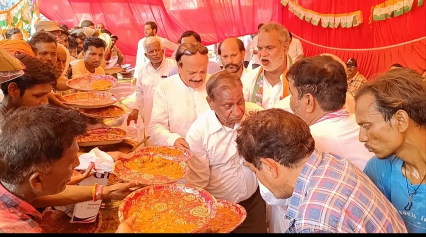 राहुल गांधी के जन्मदिन पर कांग्रेस का विशाल भंडारा, गूंजा नारा- देश को नफरत नहीं, राहुल जैसा नेतृत्व चाहिए