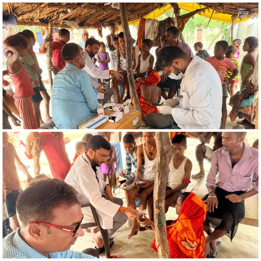 तहसील सिरौलीगौसपुर क्षेत्र के बोद्विक पुरवा व मुड़ियाडीह में चिकन पाक्स दो दर्जन से अधिक का उपचार किया गया