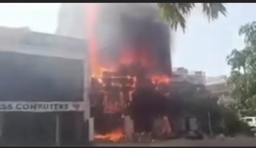 लखनऊ हादसे के बाद मथुरा में बड़ी कार्रवाई, आकाश इंस्टीट्यूट सील