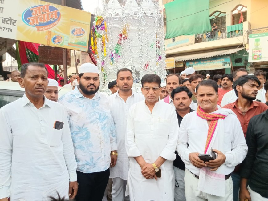 कानपुर देहात रनियाँ में निकला हसन-हुसैन की शहादत का जुलूस, हिंदू-मुस्लिम एकता की दिखी मिसाल