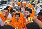 गोरखपुर में भाजपा प्रदेश मंत्री सहजानंद राय का भव्य स्वागत, 2027 चुनाव को लेकर कार्यकर्ताओं को दिया संदेश