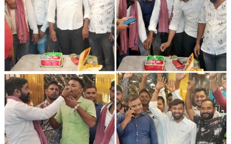 गोरखपुर में सपा प्रमुख अखिलेश यादव का जन्मदिन धूमधाम से मनाया, 2027 में सरकार बनाने का दावा