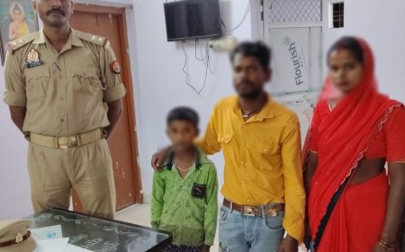 गोरखपुर: गुलरिहा पुलिस ने 10 वर्षीय गुमशुदा बालक को 7 घंटे में सकुशल बरामद, परिजनों को सौंपा