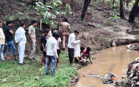 दुधमुंहे पुत्र के साथ नाले में बही महिला, दोनों की गई जान