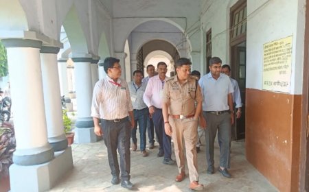 गोरखपुर: टीईटी-2026 परीक्षा केंद्रों का डीएम और एसएसपी ने किया निरीक्षण