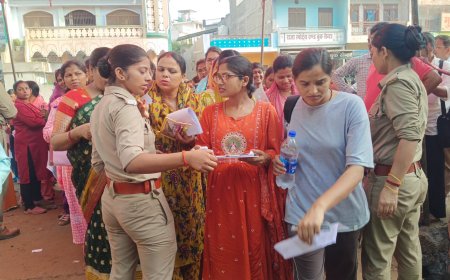 जिले के चारों परीक्षा केन्द्रों पर टीईटी परीक्षा शांतिपूर्ण माहौल में संपन्न