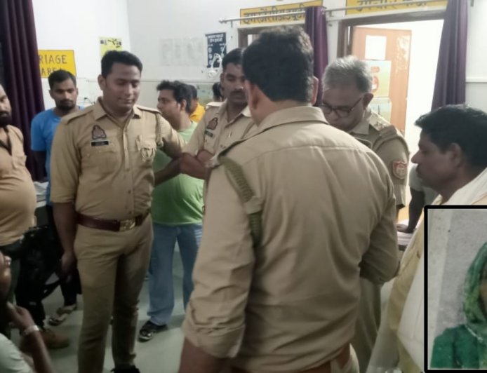 दो बाइकों की भिड़ंत में दो घायल एक महिला की गिरकर मौत