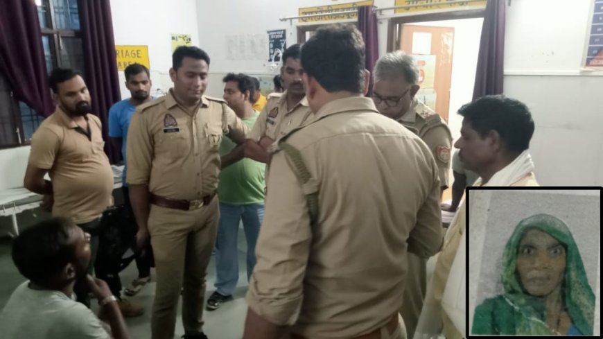 दो बाइकों की भिड़ंत में दो घायल एक महिला की गिरकर मौत