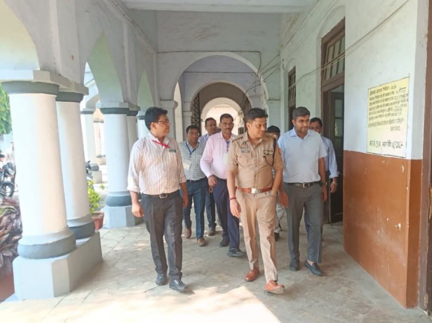 गोरखपुर: टीईटी-2026 परीक्षा केंद्रों का डीएम और एसएसपी ने किया निरीक्षण