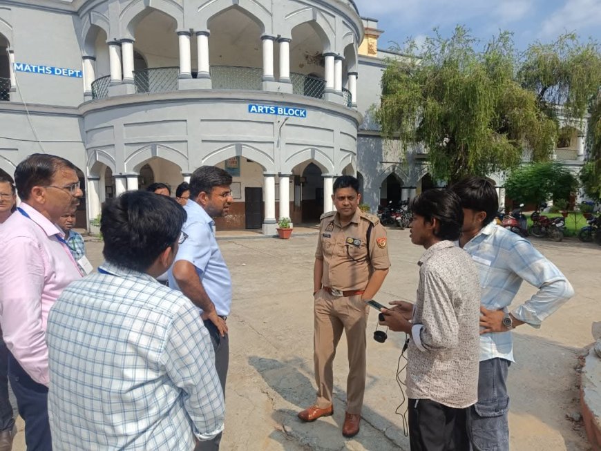 गोरखपुर: टीईटी-2026 परीक्षा केंद्रों का डीएम और एसएसपी ने किया निरीक्षण